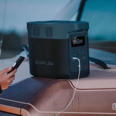Ecoflow Delta 2 Portable Power Station 1024Wh, 1800W - Black